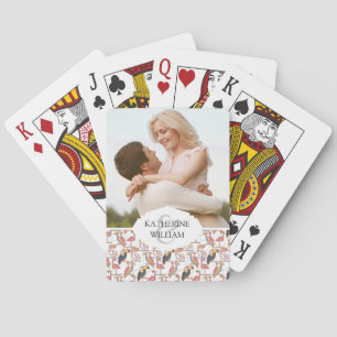 Jeu De Cartes Ajoutez votre motif nommé de   avec les oiseaux