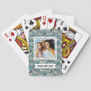 Jeu De Cartes Ajoutez votre motif nommé de zèbre de