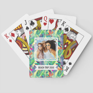 Jeu De Cartes Ajoutez votre nom   Colibris d'aquarelle