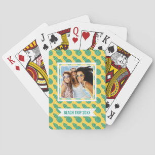 Jeu De Cartes Ajoutez votre nom Motif ananas