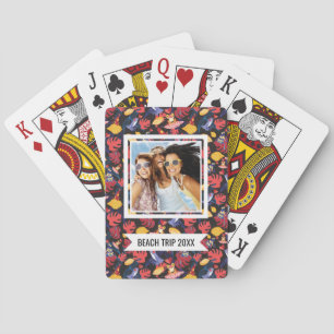 Jeu De Cartes Ajoutez votre nom Motif Des Amateurs Grenouilles