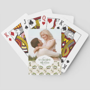 Jeu De Cartes Ajoutez votre Shack et paumes tropicaux nommés