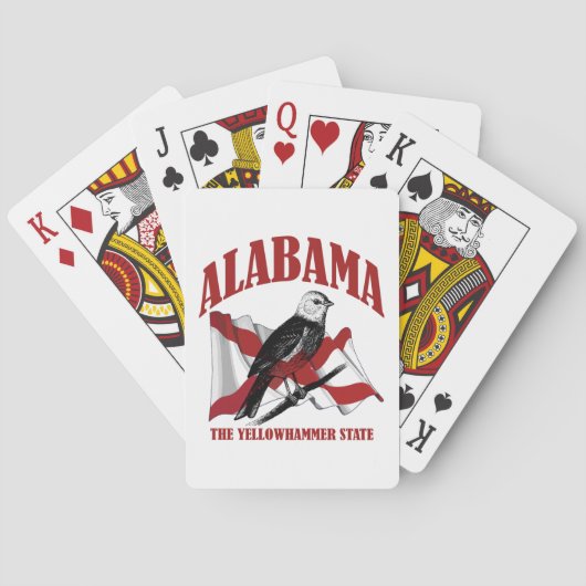 Jeu De Cartes Alabama, L'État de Yellowhammer (dos)