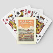 Jeu De Cartes Alabama vintage (dos)