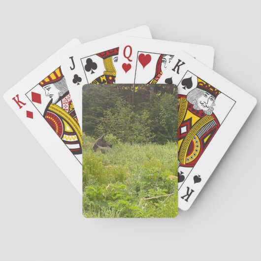 Jeu De Cartes Alaska Moose Poker Card Deck (dos)