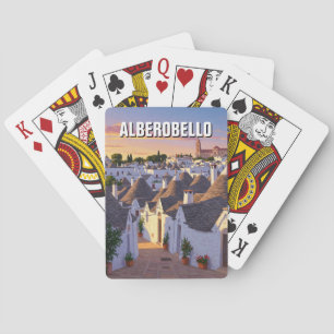 Jeu De Cartes Alberobello Italie maisons Trulli Voyage
