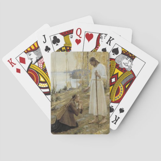 Jeu De Cartes Albert Edelfeue - Christ et Mary Magdalene (dos)