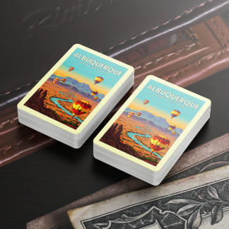 Jeu De Cartes Albuquerque Nouveau-Mexique vintage