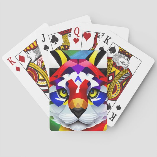 Jeu De Cartes Alexander's Cat white Poker jouer aux cartes (dos)