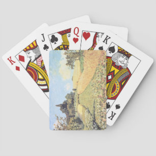 Jeu De Cartes Alfred Sisley Champ de blé