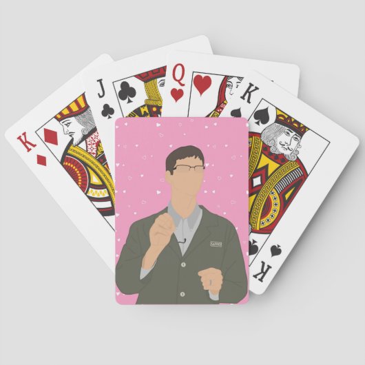 Jeu De Cartes Algues de la Saint-Valentin (dos)