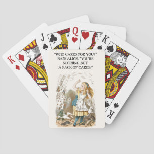 Jeu De Cartes Alice au pays des merveilles