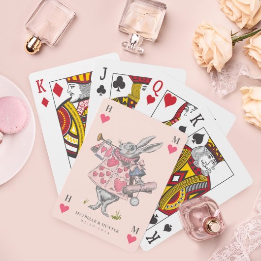 Jeu De Cartes Alice au pays des merveilles Couronne Knave of Hea