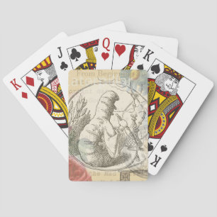 Jeu De Cartes Alice au pays des merveilles La chenille : Tenniel