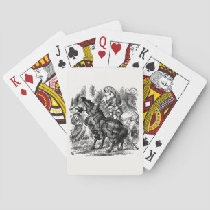 Jeu De Cartes Alice au pays des merveilles - Les Chevaliers roug