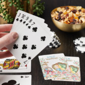 Jeu De Cartes Alice Aventures dans Woderland Anniversaire Tea Pa (In Situ)