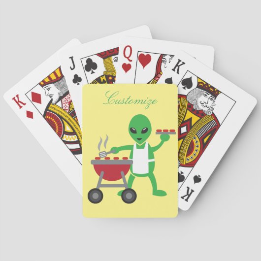 Jeu De Cartes Alien Barbeque Cookout Thunder_Cove (dos)