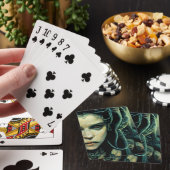 Jeu De Cartes Alien Tech Girl Science Fiction (In Situ)