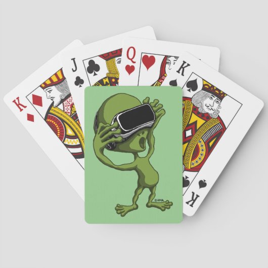 JEU DE CARTES ALIEN VR (dos)