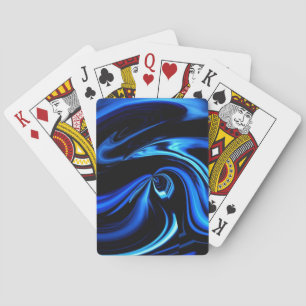 Jeu De Cartes Alimentation Abstraite La Baleine Bleue