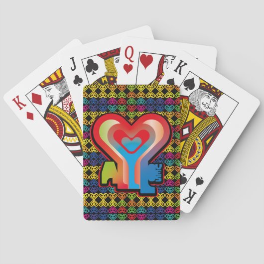 JEU DE CARTES ALL LOVES BY MASANSER (dos)