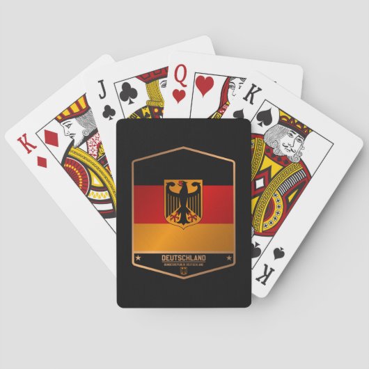 Jeu De Cartes Allemagne (dos)