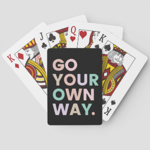 Jeu De Cartes Allez Votre Propre Voie