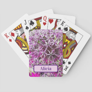 Jeu De Cartes Allium & Fleurs d'été