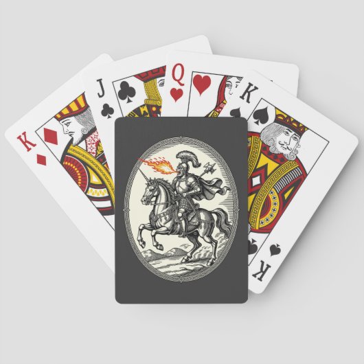 Jeu De Cartes Alloces Le Maréchal qui crache du feu (dos)