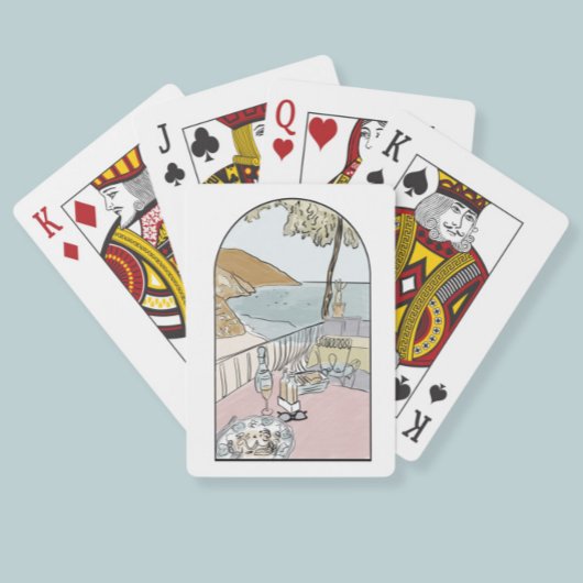 Jeu De Cartes Almafi Coast Italie Classic Playing Cards