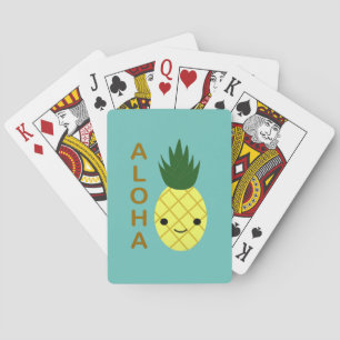 Jeu De Cartes Aloha Cute Kawaii Ananas