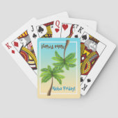 Jeu De Cartes Aloha Friday Palm Trees (dos)