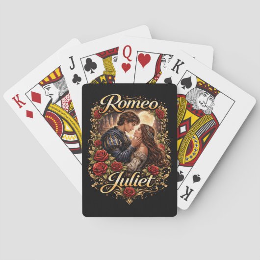 Jeu De Cartes Amants de Vérone au clair de lune (dos)