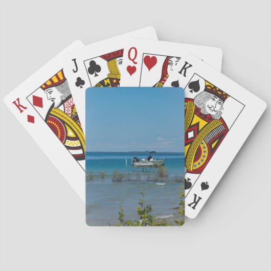Jeu De Cartes Amarré À Mackinac (dos)