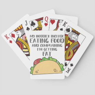 Jeu De Cartes Amateur de nourriture pour les passe-temps gourman