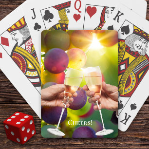 Jeu De Cartes Amateurs de vin Les encouragements Jouer des carte