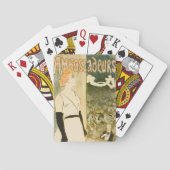 Jeu De Cartes Ambassadeurs Yvette Guilbert par Theophile Steinle (dos)