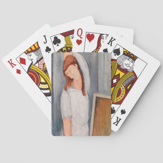 Jeu De Cartes Amedeo Modigliani - Portrait Jeanne Hebuterne #1 (dos)