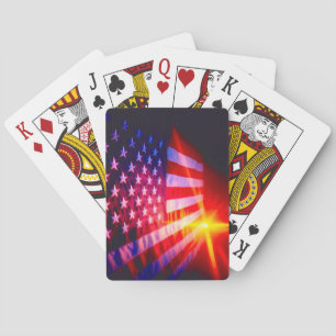 Jeu De Cartes American Flag Bicycle® Poker Playing Cards.