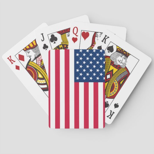 Jeu De Cartes American Flag Jouer des cartes (dos)