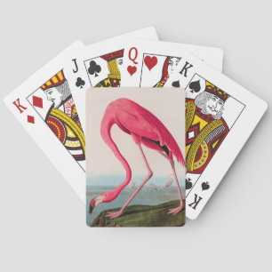 Jeu De Cartes American Flamant rose Birds of America Audubon Imp