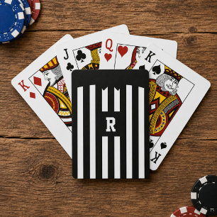 Jeu De Cartes American Football Referpes Stripes Jouer Des Carte
