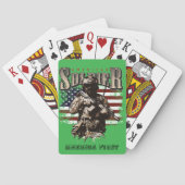 Jeu De Cartes American Soldier Design Classic Playing Cards (dos)