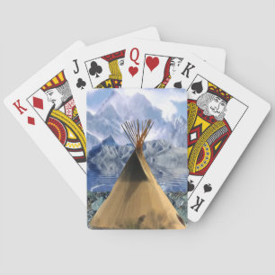 Jeu De Cartes Amérindien Tee-Pee Tipi