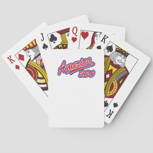 Jeu De Cartes Amérique 250 (dos)