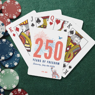 Jeu De Cartes Amérique 250e anniversaire 2026 Liberté