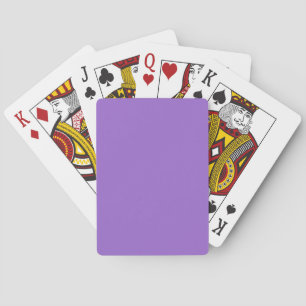 Jeu De Cartes Améthyste (couleur solide)