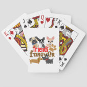 Jeu De Cartes Amis Chiens Furever Chiens Chiens Chiens Chiens Ch (dos)