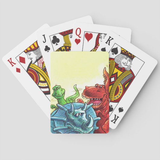 Jeu De Cartes Amis Dinosaur (dos)