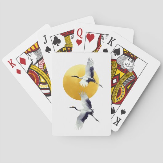 Jeu De Cartes AMITA | Infinite Harmony | Golden Cranes (dos)